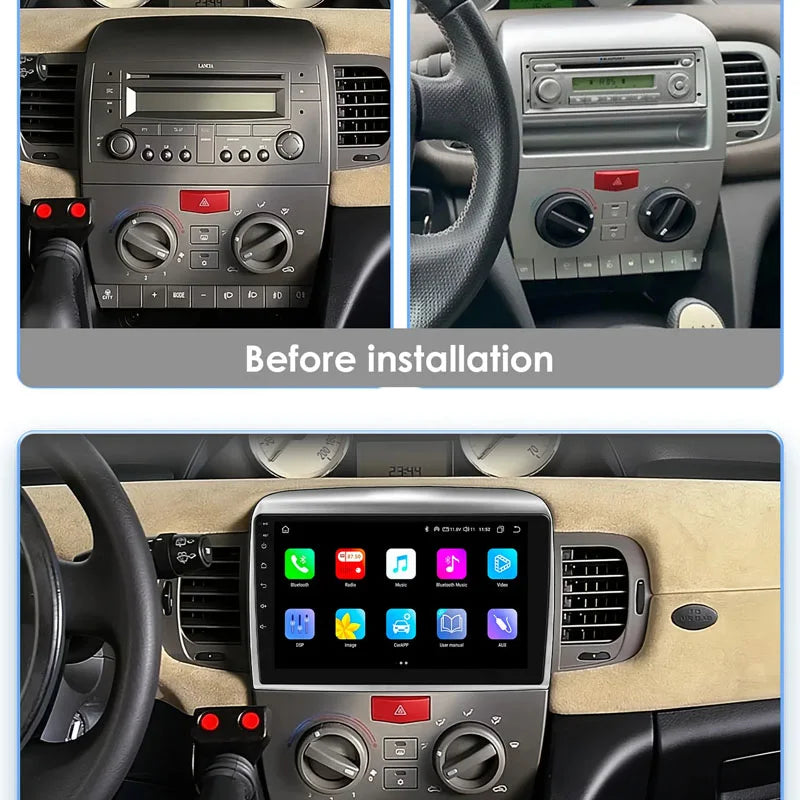 Radio Pantalla para Lancia Ypsilon 2006 - 2011 - foto 2