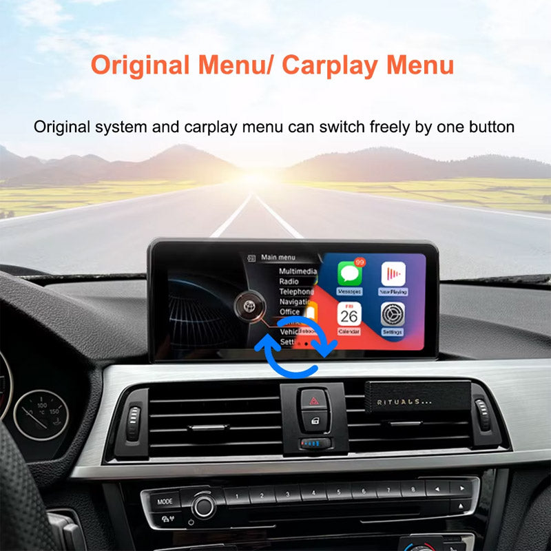 Radio Pantalla Carplay para BMW X5 F15 X6 F16 - Pantalla Vertical