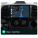 Radio Pantalla CarPlay y Android Auto para Peugeot Boxer Fiat Ducato Citroen Jumper 2018-2026
