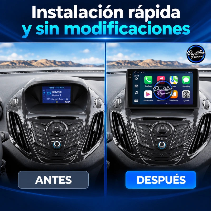 Ford Transit Tourneo Courier 2013-2021 instalacion rapida