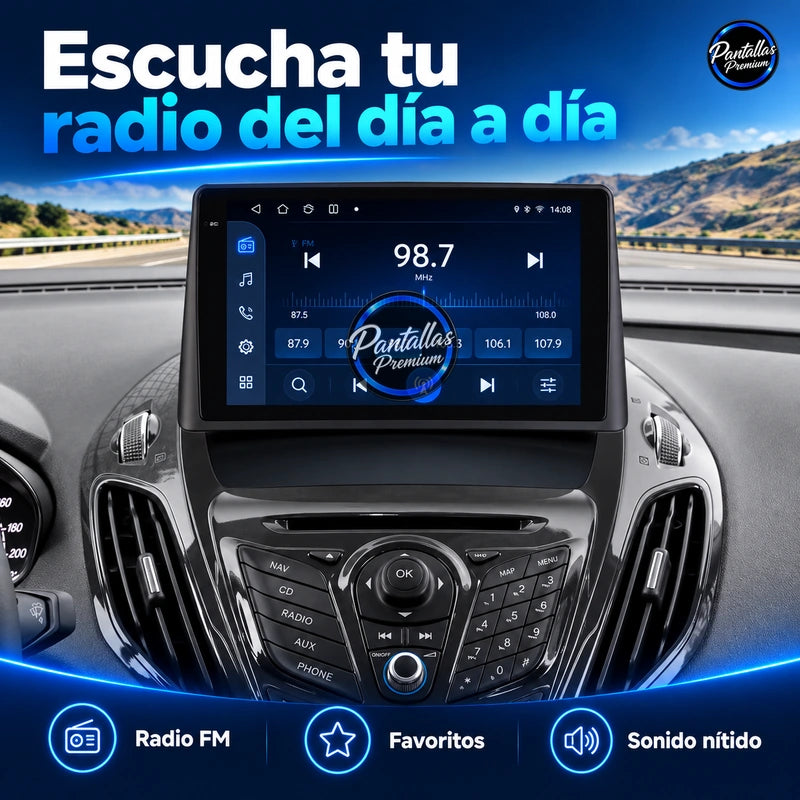 Ford Transit Tourneo Courier 2013-2021 radio fm