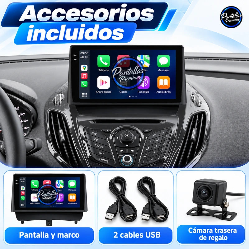 Ford Transit Tourneo Courier 2013-2021 accesorios incluidos