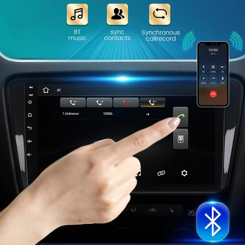 Radio Pantalla Carplay para Fiat Bravo 2007-2012