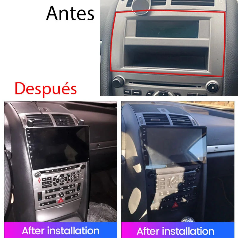 Radio Pantalla Carplay para Peugeot 407 2004-2011 - foto 2