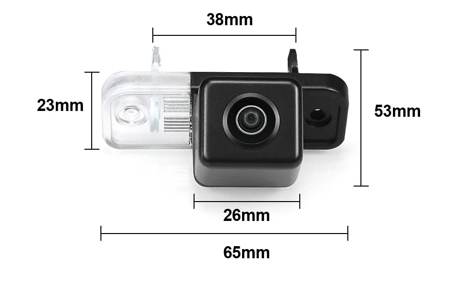 Cámara Trasera Mercedes-Benz W211 + Adaptador Antena 6m