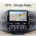 Radio Pantalla Carplay para Toyota Fortuner Hilux Revo Vigo 2007-2015 - foto 3