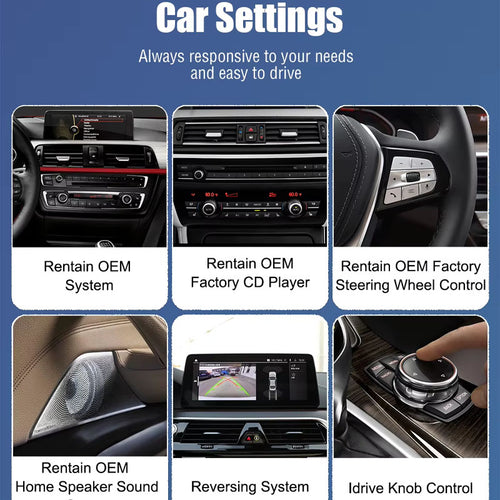 BMW Serie 1 2 3 4 F20 F21 F22 F30 F31 F32 F33 Radio Pantalla Carplay - foto 2