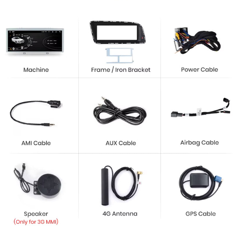 Radio pantalla CarPlay y Android Auto para Audi Q5 2009-2016 - foto 14