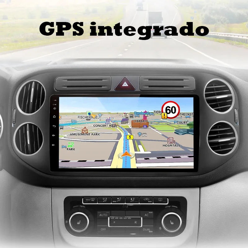 Volkswagen Tiguan 2006-2016 - Radio Pantalla Carplay y Android Auto