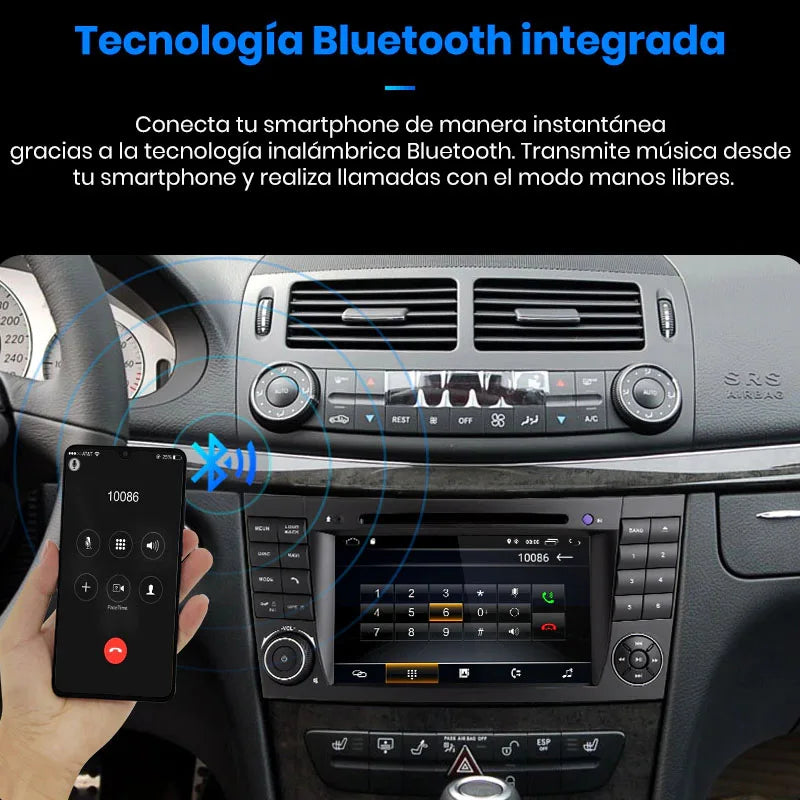 Radio Pantalla Carplay para Mercedes-Benz W211 - foto 3
