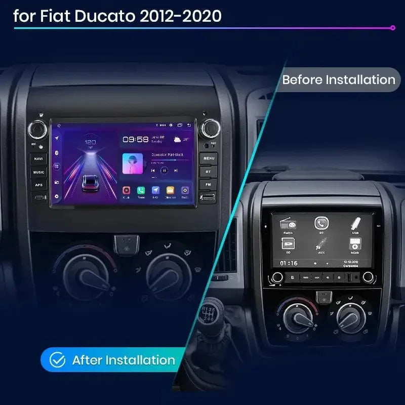 Fiat Ducato Peugeot Boxer Citroen Jumper - Radio Pantalla Carplay y Android Auto - foto 2