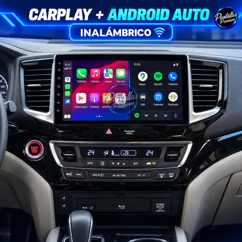 CarPlay y Android Auto inalámbrico Honda Pilot 2016-2021