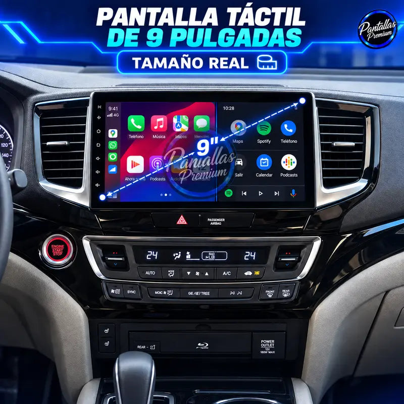 Pantalla táctil 9 pulgadas Honda Pilot 2016-2021