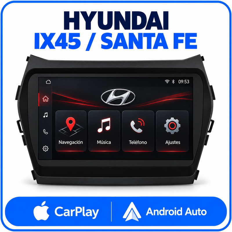 Hyundai ix45 Santa Fe - portada - Pantallas Premium