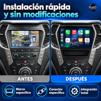 Hyundai ix45 Santa Fe - antes-despues - Pantallas Premium