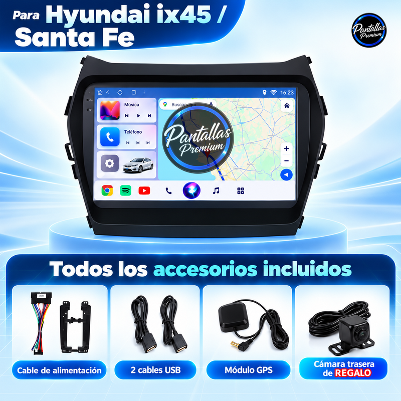 Hyundai ix45 Santa Fe - accesorios - Pantallas Premium