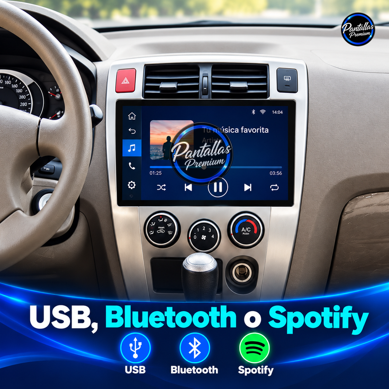 Hyundai Tucson - musica - Pantallas Premium