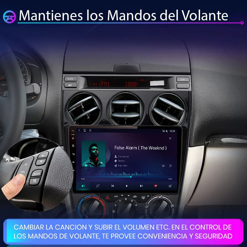 Radio Pantalla Carplay para Mazda 6 2004-2015 - foto 3