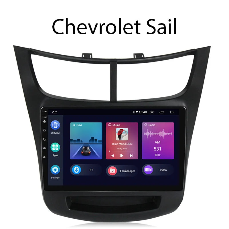 Radio Android Chevrolet Sail 2015-2019