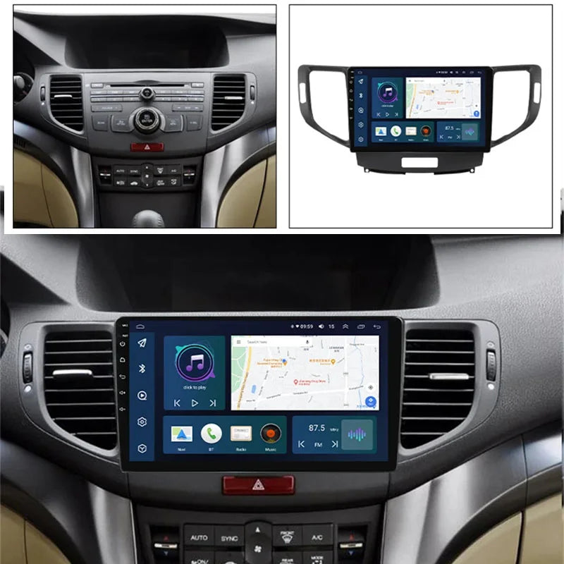 Radio Pantalla Carplay para Honda Accord 8 Acura TSX 2008-2012 - foto 2