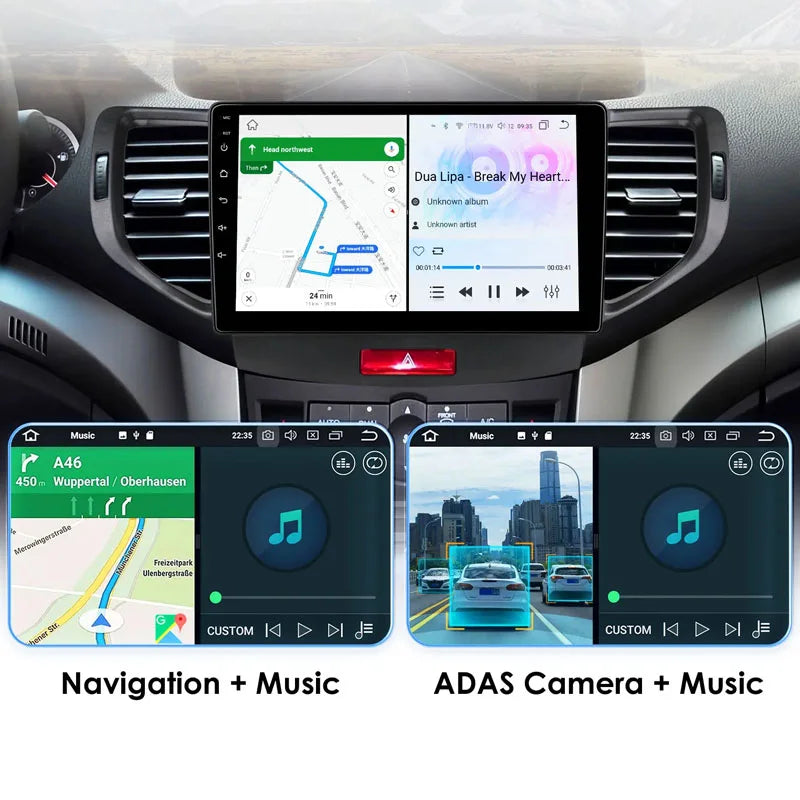 Radio Pantalla Carplay para Honda Accord 8 Acura TSX 2008-2012 - foto 3