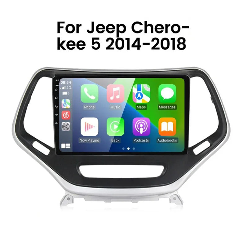 Radio Android Jeep 12 Cherokee 5 KL 2014-2018