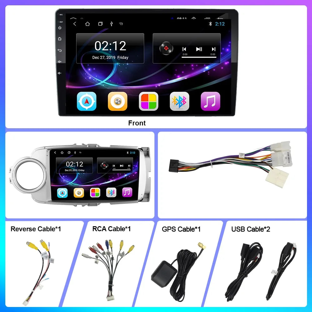 Radio Pantalla Carplay para Toyota Yaris 2015 - foto 2