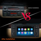 Radio Pantalla Carplay para BMW Serie 3 E46 M3 318 320 325 330 335 - foto 2