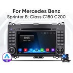 Radio Android Mercedes-Benz C200 B Clase W169 W245 W639 W906
