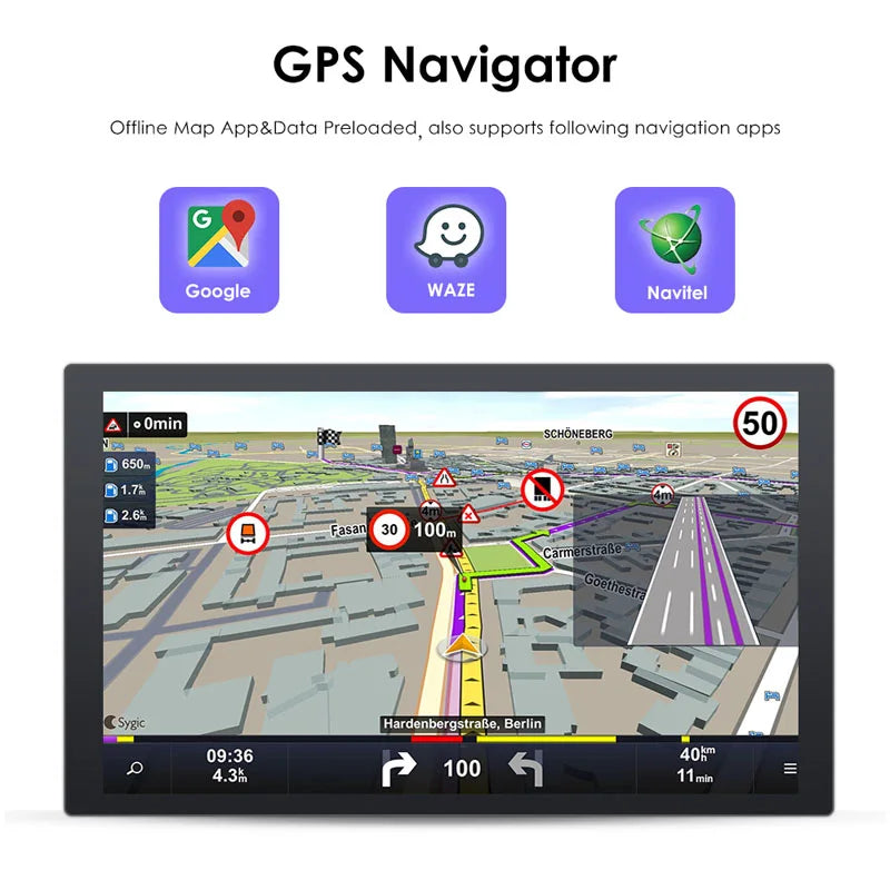 Radio Pantalla Carplay para Fiat Bravo 2007-2012