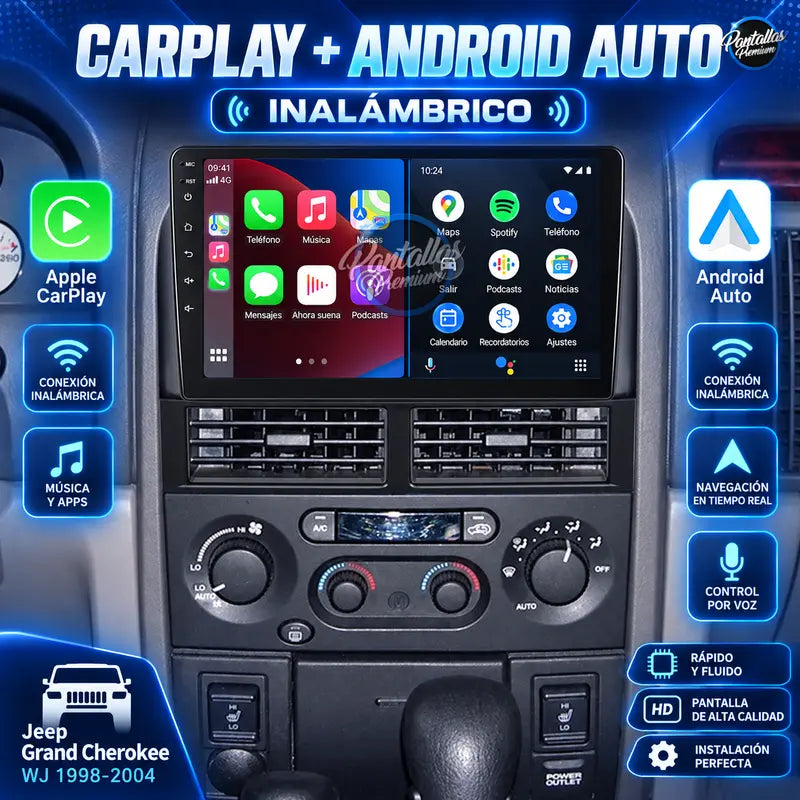 03 Apple CarPlay y Android Auto inalámbricos