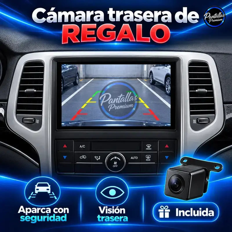 Cámara trasera de regalo para Jeep Grand Cherokee WK2