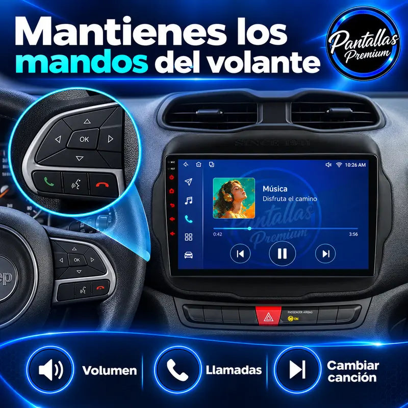 Mandos del volante Jeep Renegade BU BV 2014-2022