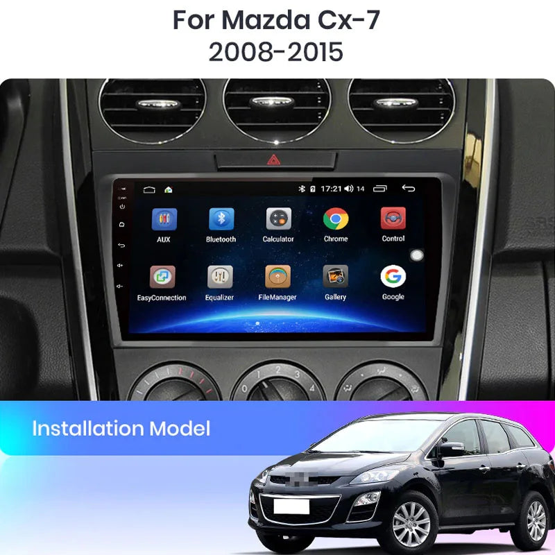 Radio Pantalla Carplay para Mazda CX7 2008-2015 - foto 2