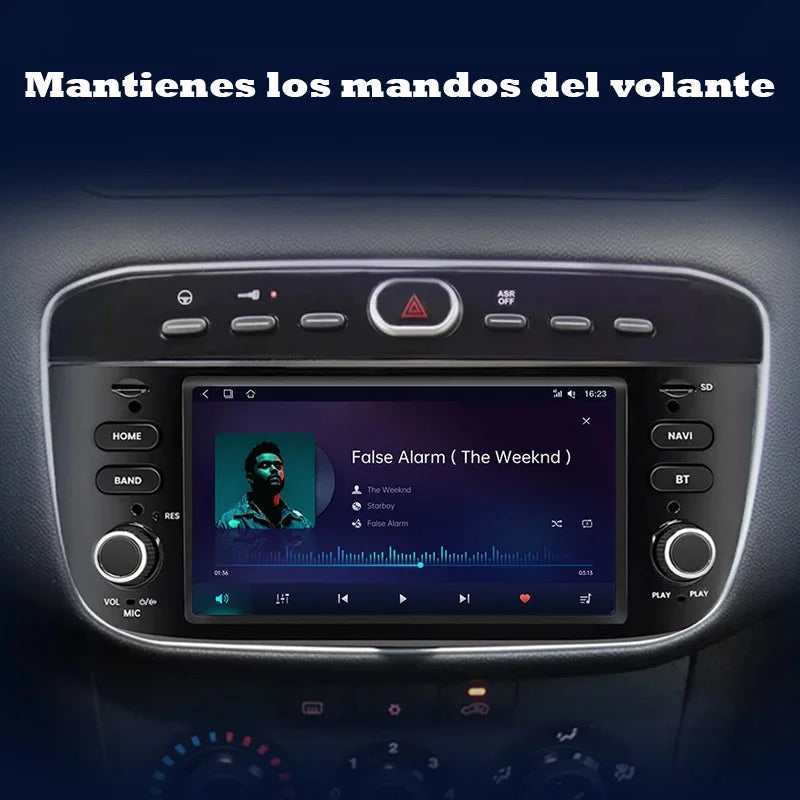 Fiat Linea Punto Evo 2010-2017 - Radio Pantalla Carplay y Android Auto