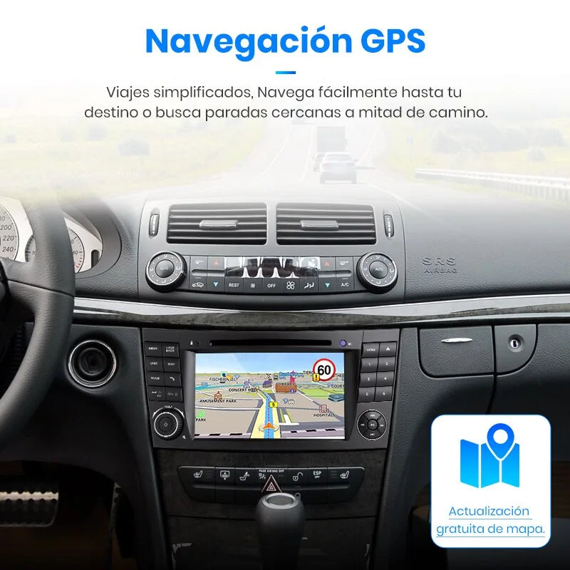 Radio Pantalla Carplay para Mercedes Clase E320