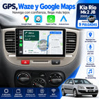 Kia Rio Mk2 JB - GPS Waze y Google Maps