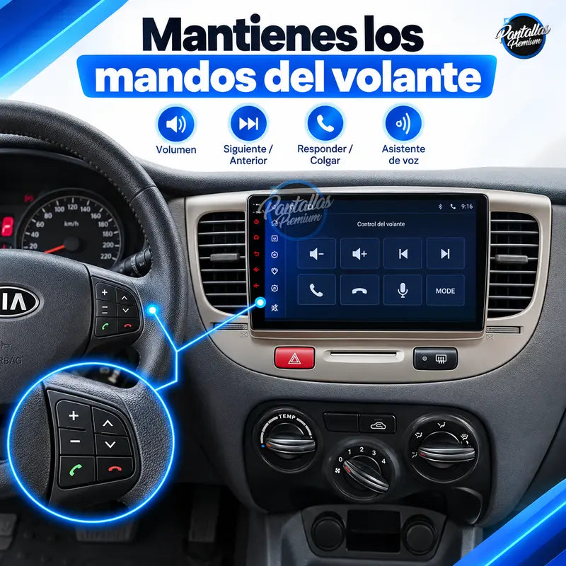 Kia Rio Mk2 JB - mandos del volante