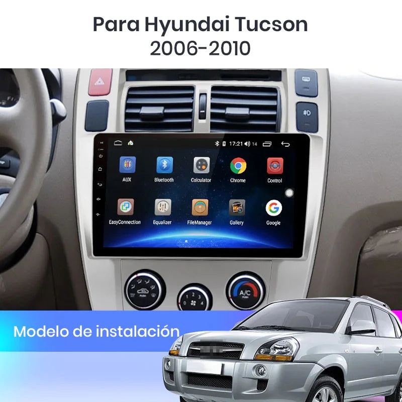 Radio Pantalla Carplay para Hyundai Tucson 2006 - foto 2