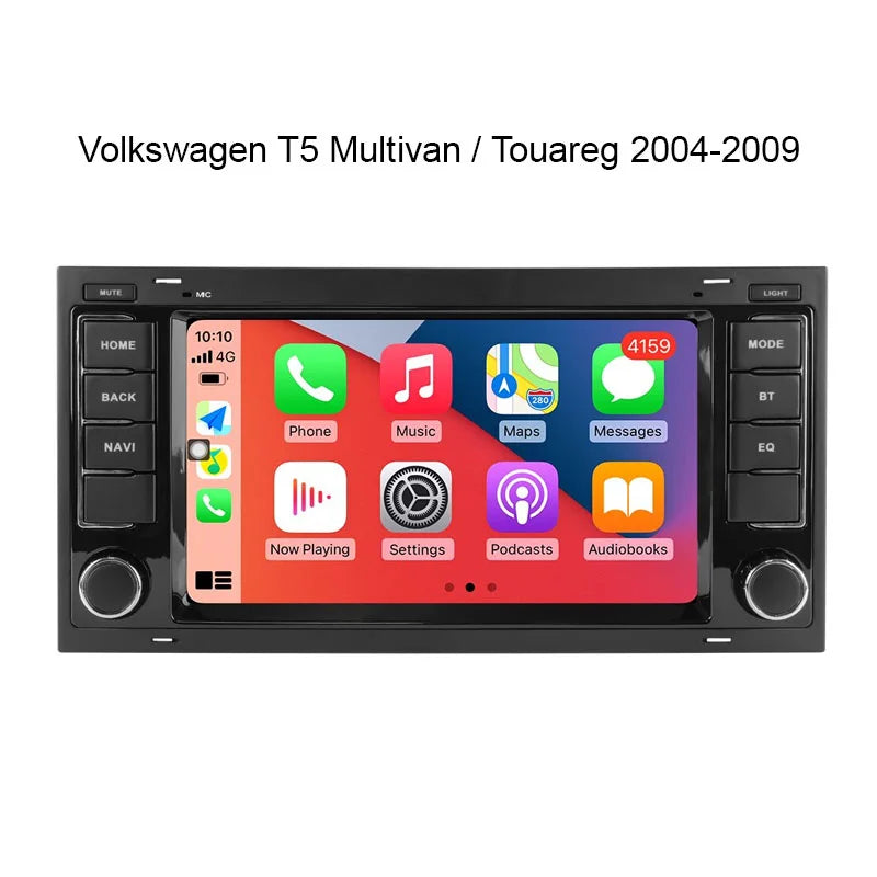 Radio Android Volkswagen 12 T5 Multivan Touareg 2004-2009