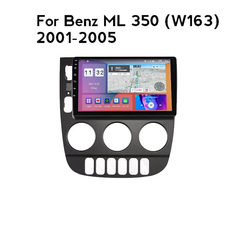 Radio CarPlay Mercedes-Benz Clase M W163 ML 2001-2005