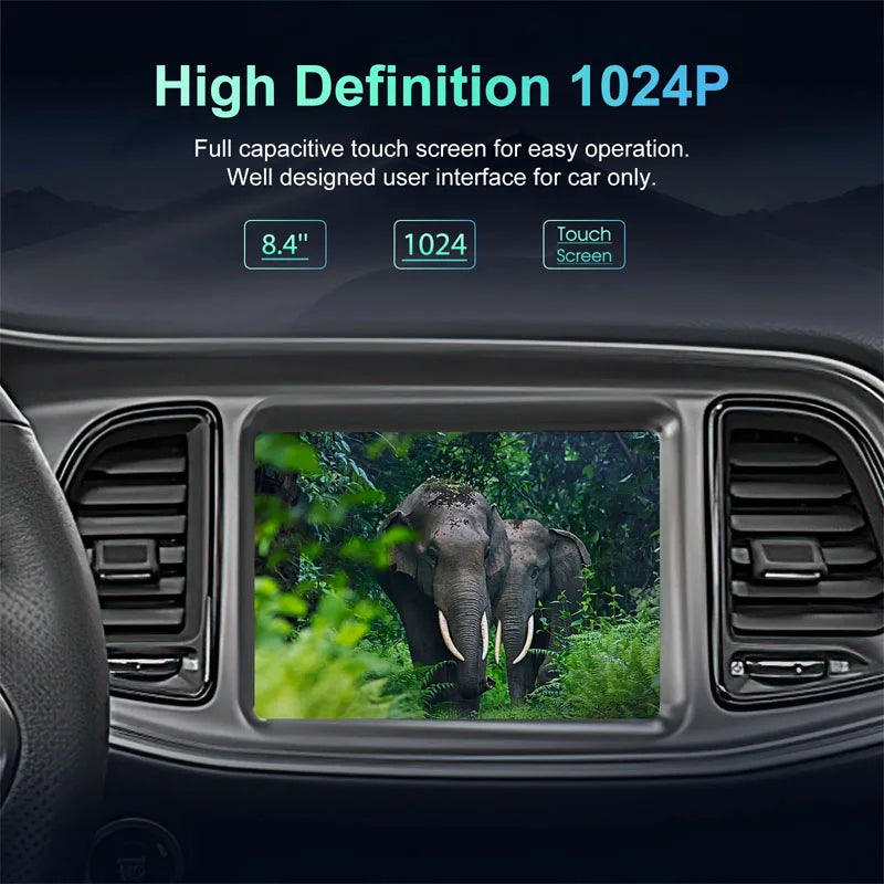 Radio Pantalla Carplay para Jeep Cherokee SRT 2015