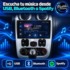 Música por USB, Bluetooth y Spotify para Renault Logan 1, Sandero 1 y Dacia Duster 1
