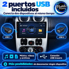 Dos puertos USB incluidos para Renault Logan 1, Sandero 1 y Dacia Duster 1