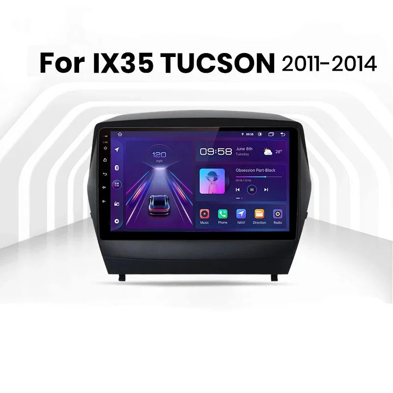 Radio Android Hyundai 13 Ix35 1 2 Tucson 2 LM 2009-2015