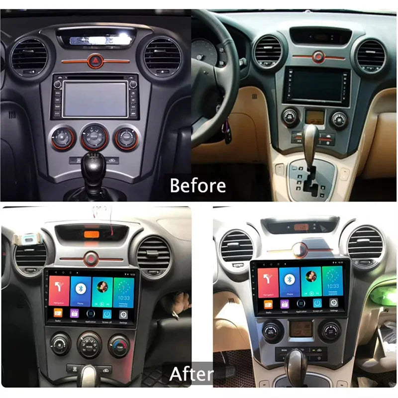 Radio Pantalla Carplay para KIA Carens 2006-2012 - foto 2
