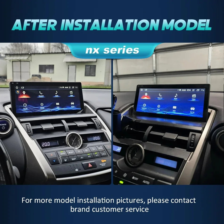 Lexus NX NX200 NX200T NX300h 2014-2021 - Radio Pantalla Carplay y Android Auto - foto 2