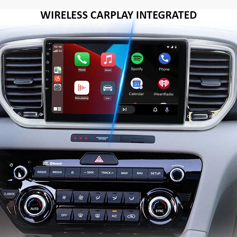 Radio Pantalla Carplay para KIA Sportage 4 QL 2018-2021 - foto 3