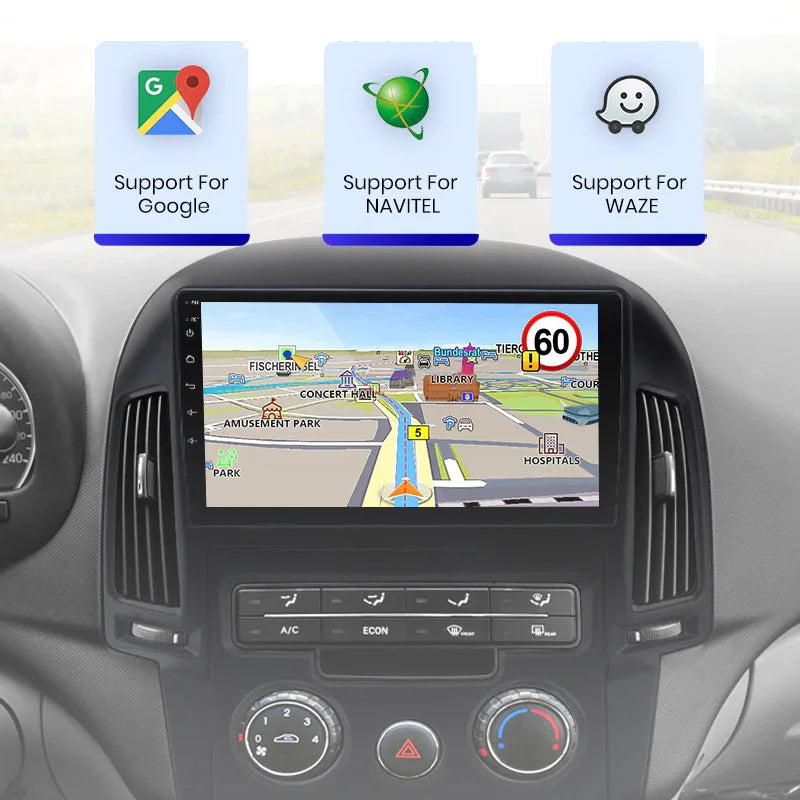 Radio Pantalla Carplay para Hyundai I30 2006-2011 - foto 3