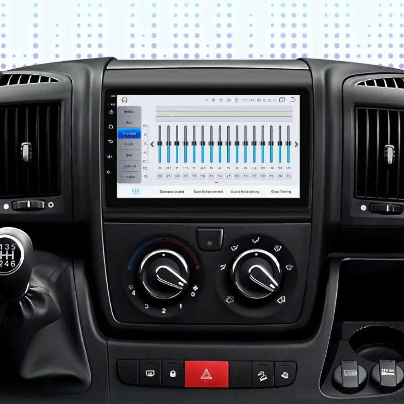 Radio CarPlay Renault FIAT Ducato Citroen Jumper Peugeot Boxer